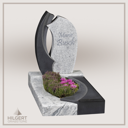 UR-GR-409 | Hilgert Grabsteine | Urnengrabstein aus Granit