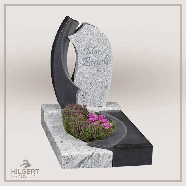 UR-GR-409 | Hilgert Grabsteine | Urnengrabstein aus Granit