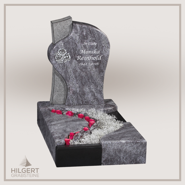UR-GR-411 | Hilgert Grabsteine | Urnengrabstein aus Granit
