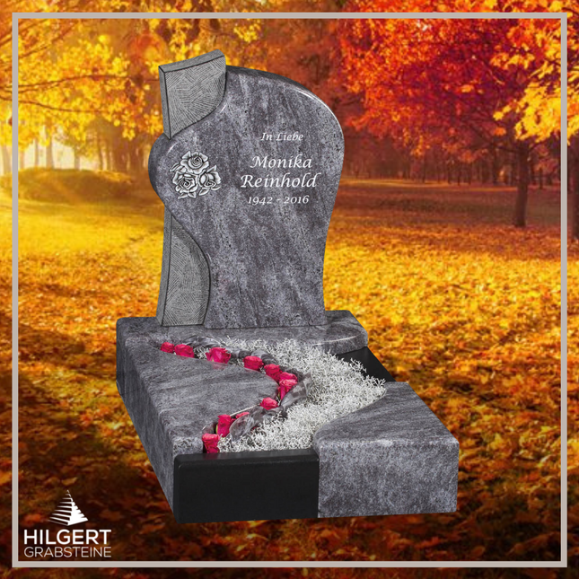 UR-GR-411 | Hilgert Grabsteine | Urnengrabstein aus Granit