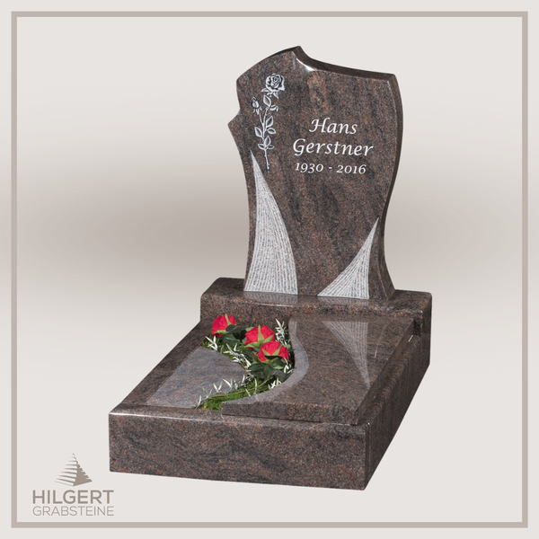 UR-GR-414 | Hilgert Grabsteine | Urnengrabstein aus Granit