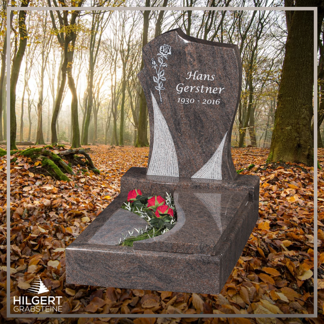 UR-GR-414 | Hilgert Grabsteine | Urnengrabstein aus Granit