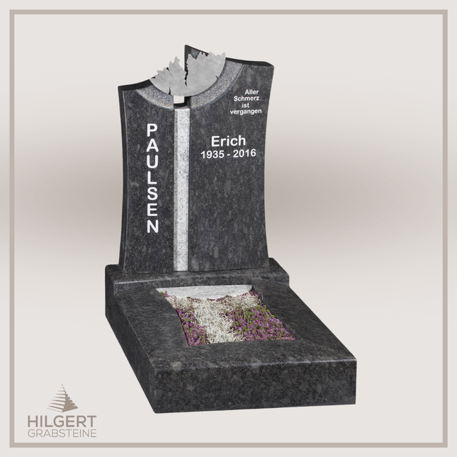 UR-GR-416 | Hilgert Grabsteine | Urnengrabstein aus Granit