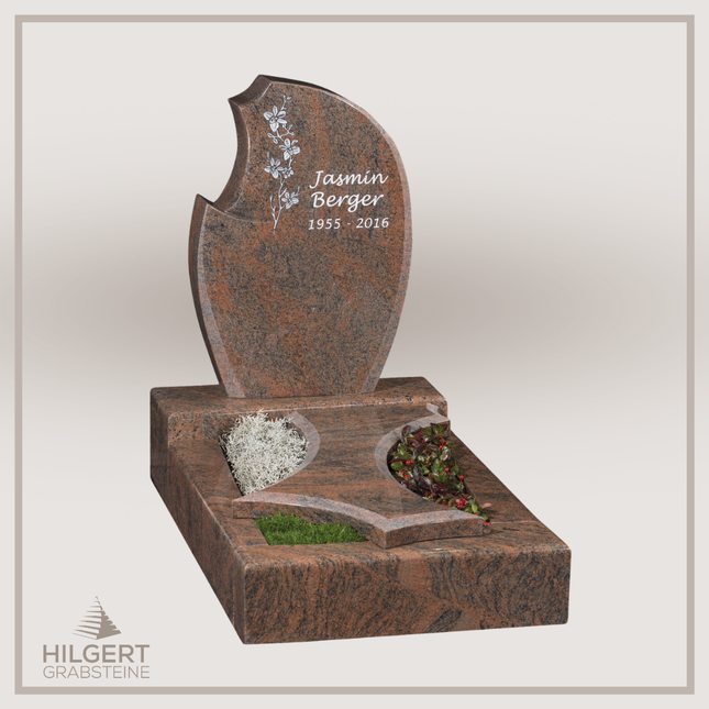 UR-GR-419 | Hilgert Grabsteine | Urnengrabstein aus Granit