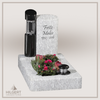 UR-GR-420 | Hilgert Grabsteine | Urnengrabstein aus Granit