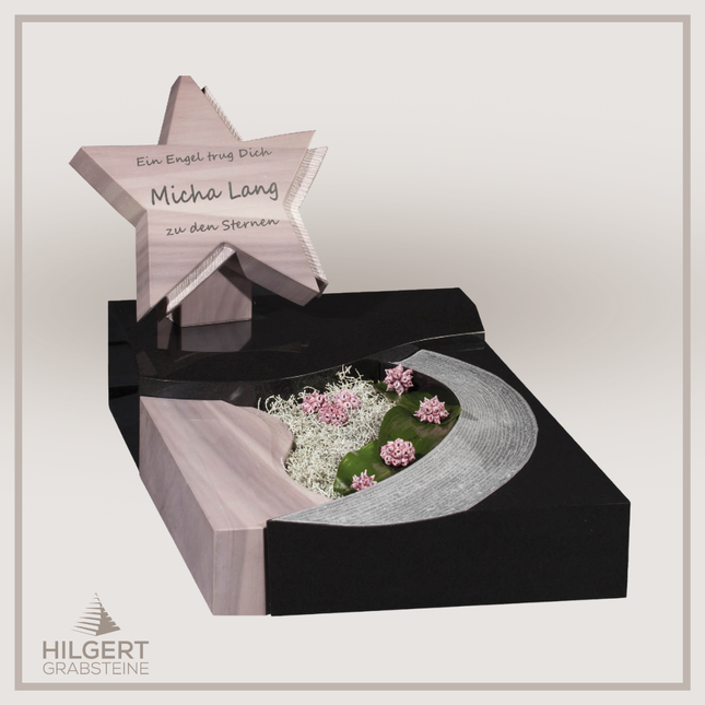 UR-GR-421 | Hilgert Grabsteine | Urnengrabstein aus Granit