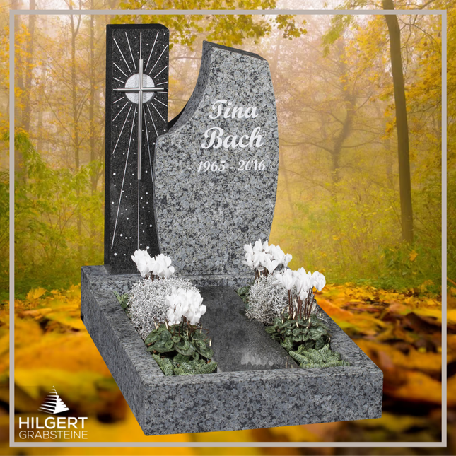 UR-GR-424 | Hilgert Grabsteine | Urnengrabstein aus Granit