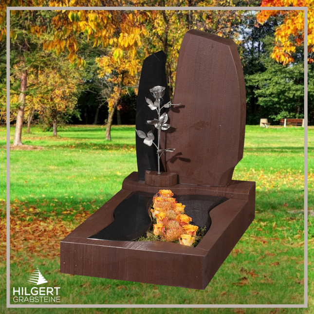 UR-GR-426 | Hilgert Grabsteine | Urnengrabstein aus Granit