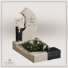 UR-GR-427 | Hilgert Grabsteine | Urnengrabstein aus Granit