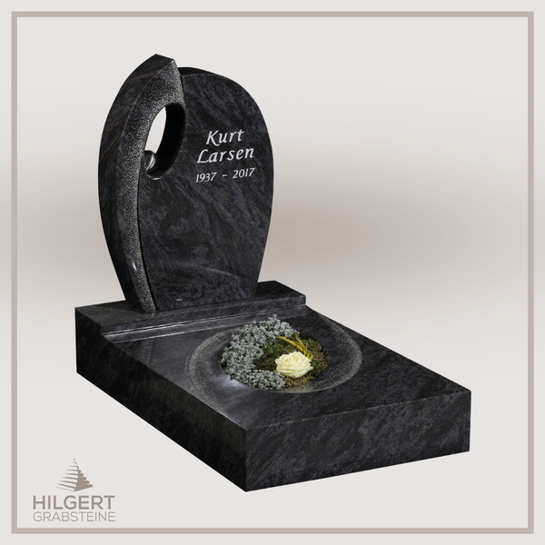 UR-GR-429 | Hilgert Grabsteine | Urnengrabstein aus Granit