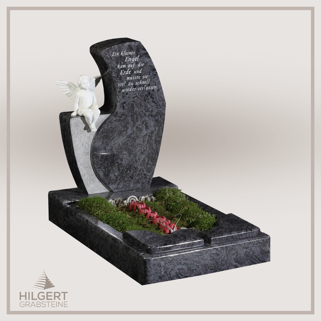 UR-GR-441 | Hilgert Grabsteine | Urnengrabstein aus Granit
