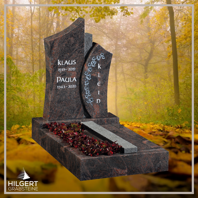 UR-GR-489 | Hilgert Grabsteine | Urnengrabstein aus Granit