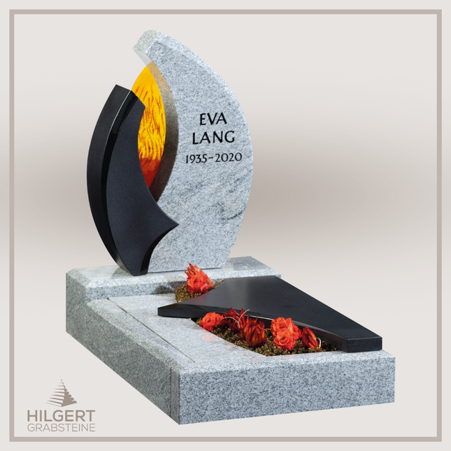 UR-GR-491 | Hilgert Grabsteine | Urnengrabstein aus Granit