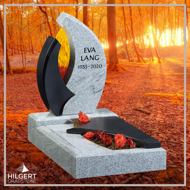 UR-GR-491 | Hilgert Grabsteine | Urnengrabstein aus Granit