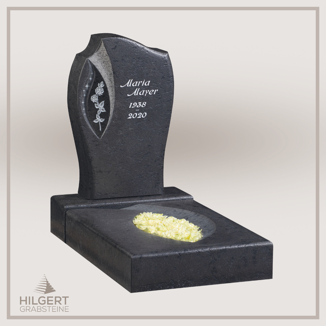 UR-GR-492 | Hilgert Grabsteine | Urnengrabstein aus Granit