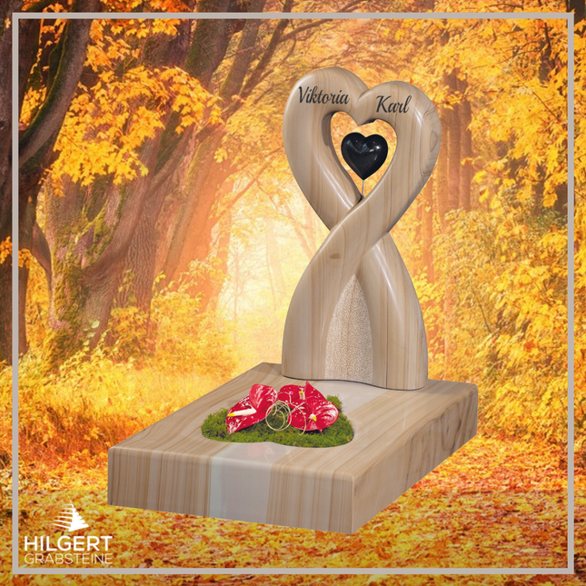 UR-GR-493 | Hilgert Grabsteine | Urnengrabstein aus Granit
