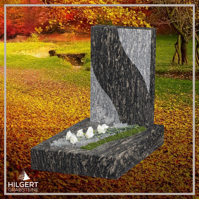 UR-GR-494 | Hilgert Grabsteine | Urnengrabstein aus Granit