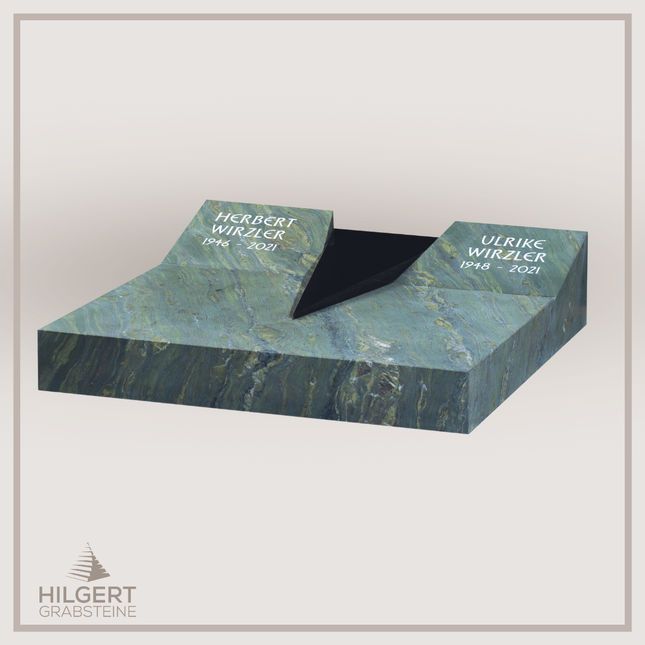 UR-GR-495 | Hilgert Grabsteine | Urnengrabanlage aus Granit