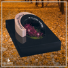 UR-GR-498-60X100 | Hilgert Grabsteine | Urnengrabstein aus Granit