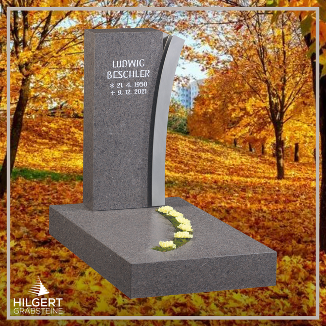 UR-GR-499 | Hilgert Grabsteine | Urnengrabstein aus Granit