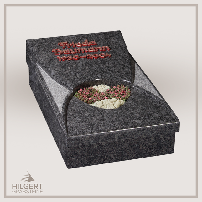 UR-GR-5449 | Hilgert Grabsteine | Urnengrabstein aus Granit
