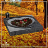 UR-GR-GA443 | Hilgert Grabsteine | Urnengrabstein aus Granit