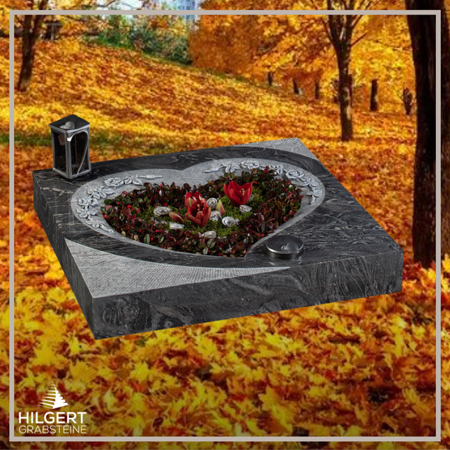 UR-GR-GA443 | Hilgert Grabsteine | Urnengrabstein aus Granit