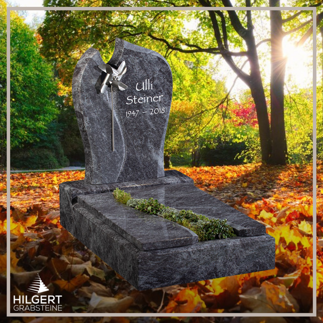 UR-GR-GA445-003223 | Hilgert Grabsteine | Urnengrabstein aus Granit