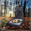UR-GR-GA445-003224 | Hilgert Grabsteine | Urnengrabstein aus Granit
