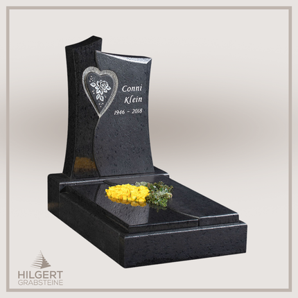 UR-GR-GA447-003215-1  | Hilgert Grabsteine | Urnengrabstein aus Granit