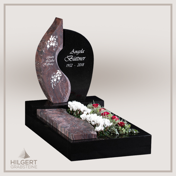 UR-GR-GA454-003230 | Hilgert Grabsteine | Urnengrabstein aus Granit