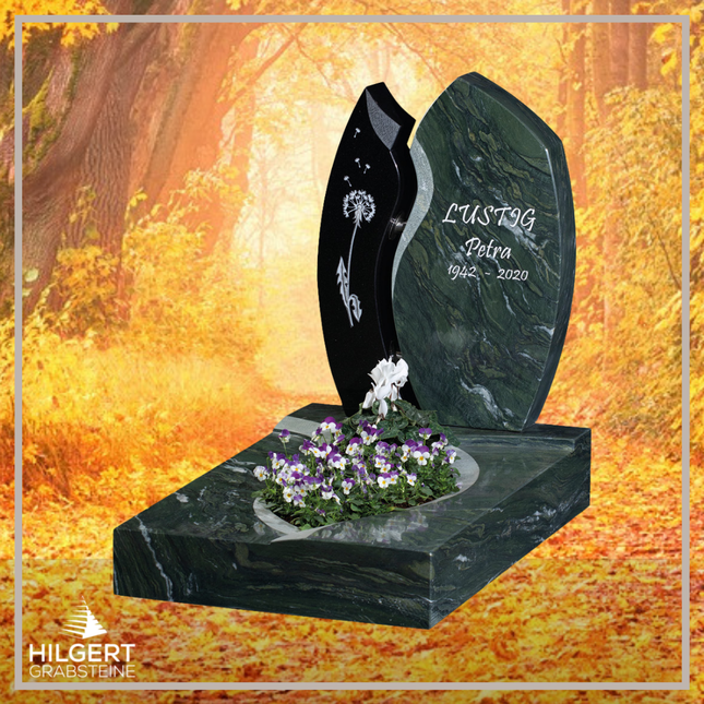 UR-GR-GA501 | Hilgert Grabsteine | Urnengrabstein aus Granit