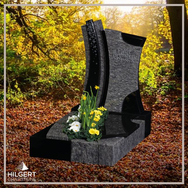 UR-GR-GA503 | Hilgert Grabsteine | Urnengrabstein aus Granit