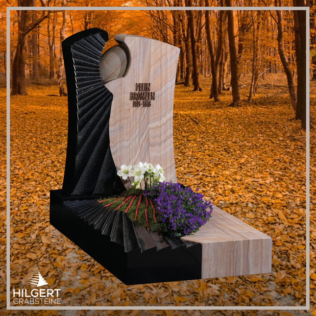 UR-GR-GA505 | Hilgert Grabsteine | Urnengrabstein aus Granit