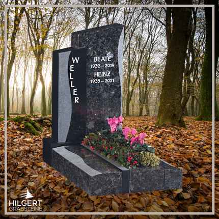 UR-GR-GA506 | Hilgert Grabsteine | Urnengrabstein aus Granit