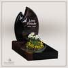 UR-GR-GA507 | Hilgert Grabsteine | Urnengrabstein aus Granit