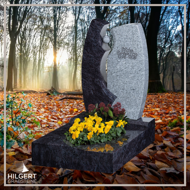 UR-GR-GA508 | Hilgert Grabsteine | Urnengrabstein aus Granit