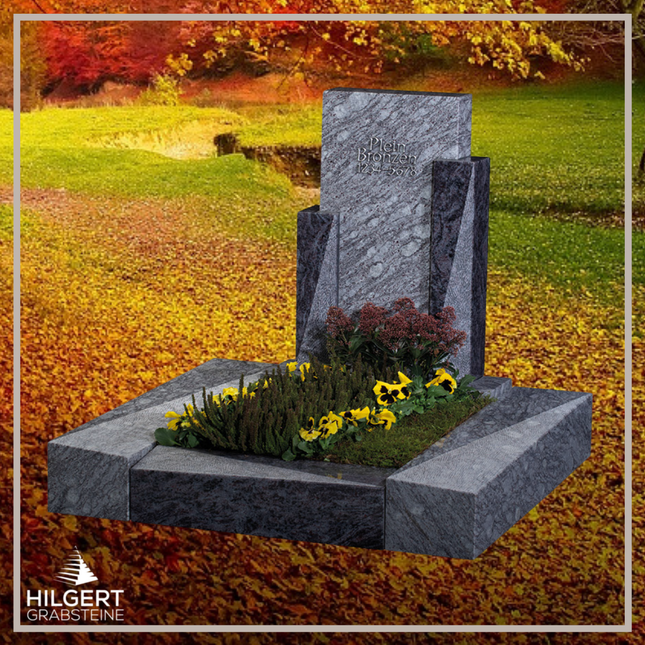 UR-GR-GA511 | Hilgert Grabsteine | Urnengrabstein aus Granit