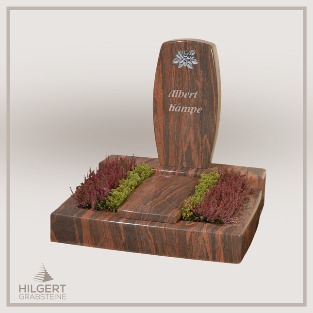 UR-GR-N7 | Hilgert Grabsteine | Urnengrabstein aus Granit