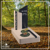 UR-GR-UA458-OT-003261 | Hilgert Grabsteine | Urnengrabstein aus Granit