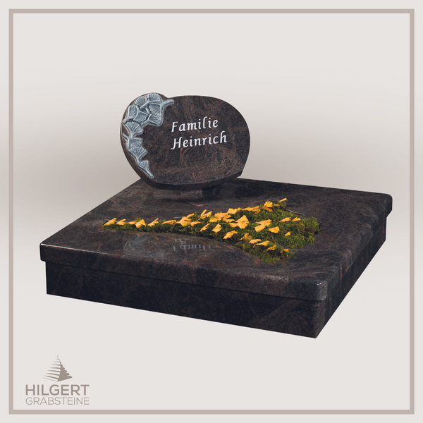 UR-GR-UA460 | Hilgert Grabsteine | Urnengrabstein aus Granit
