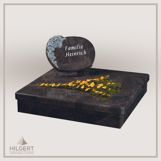 UR-GR-UA460 | Hilgert Grabsteine | Urnengrabstein aus Granit