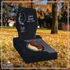 UR-GR-UA466-OT-003266 | Hilgert Grabsteine | Urnengrabstein aus Granit