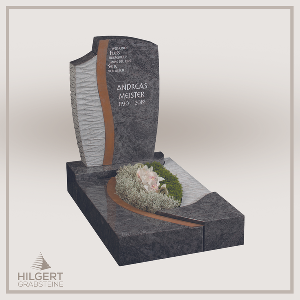 UR-GR-UA474-OT-003274 | Hilgert Grabsteine | Urnengrabstein aus Granit