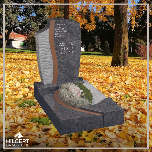 UR-GR-UA474-OT-003274 | Hilgert Grabsteine | Urnengrabstein aus Granit