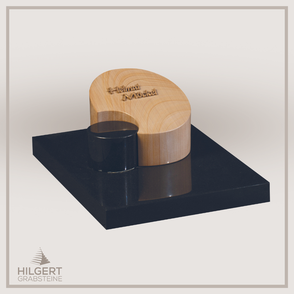 UR-GR-UA477 | Hilgert Grabsteine | Urnengrabstein aus Granit