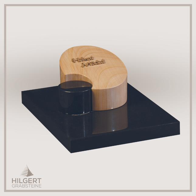 UR-GR-UA477 | Hilgert Grabsteine | Urnengrabstein aus Granit