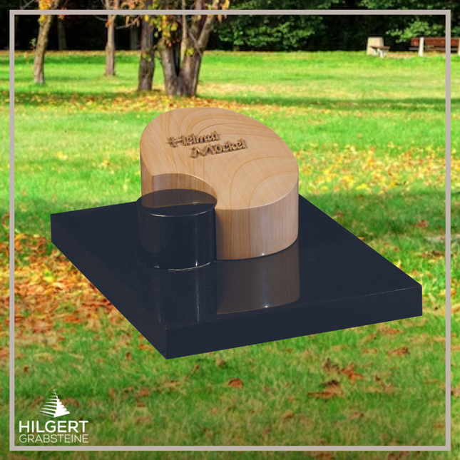 UR-GR-UA477 | Hilgert Grabsteine | Urnengrabstein aus Granit