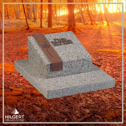UR-GR-UA479-C59 | Hilgert Grabsteine | Urnengrabstein aus Granit