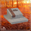 UR-GR-UA479-C59 | Hilgert Grabsteine | Urnengrabstein aus Granit